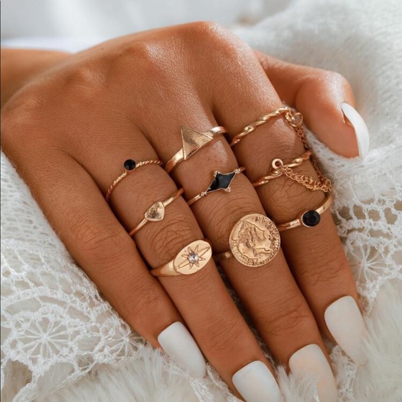 SHEIN Jewelry - Rings and Hair Pins